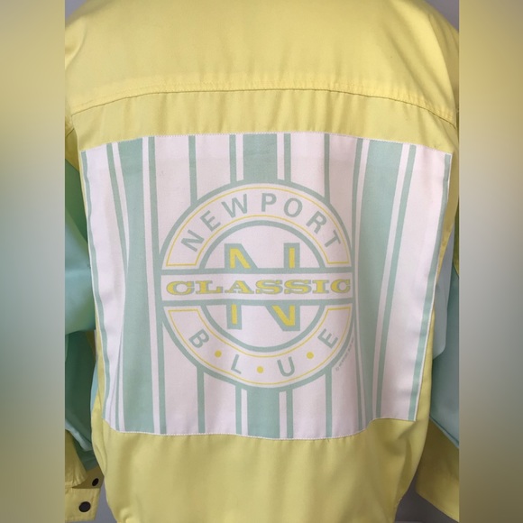 Vintage Newport Blue Jacket Windbreaker - Picture 11 of 14